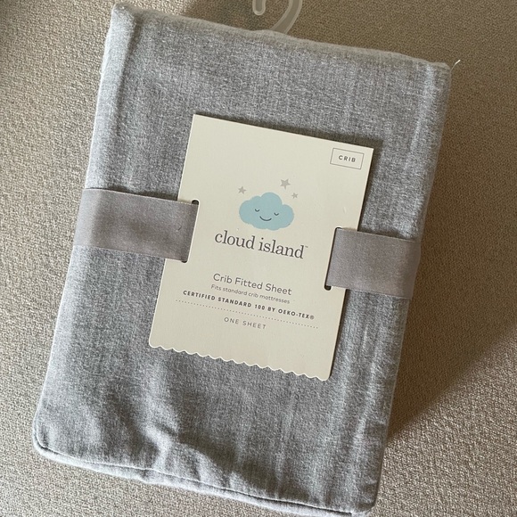cloud island Crib Fitted Sheet - Picture 1 of 5